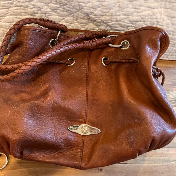 Elliot Luca shoulder bag with woven strap detail. - Picture 1 of 4